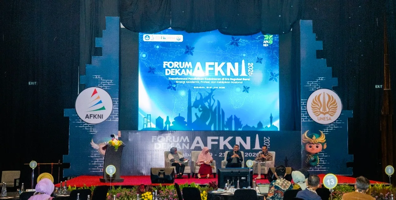 Pertemuan Forum Dekan AFKNI 2026 di Universitas Negeri Surabaya