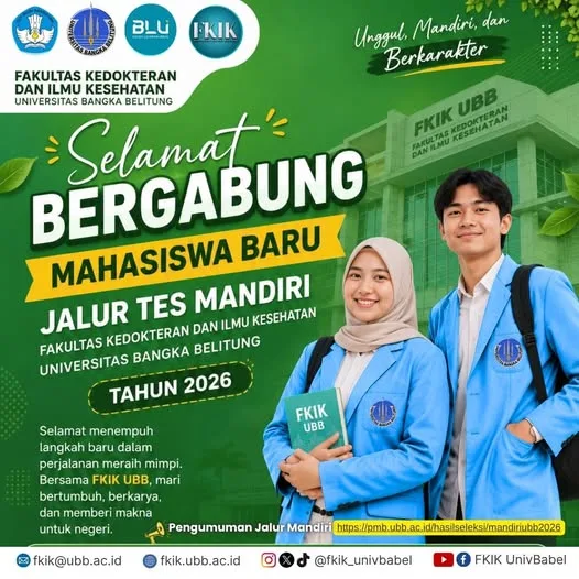 SELAMAT BERGABUNG MAHASISWA BARU!