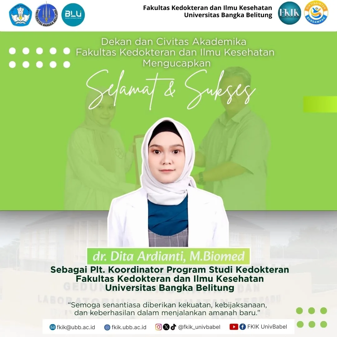 Selamat & Sukses Dalam Mengemban Tugas Sebagai Koordinator Prodi Kedokteran