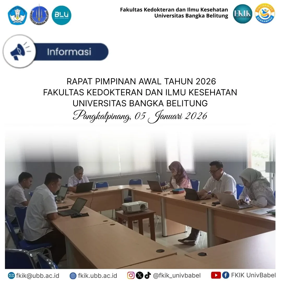 Rapat Pimpinan Awal Tahun 2026 FKIK UBB